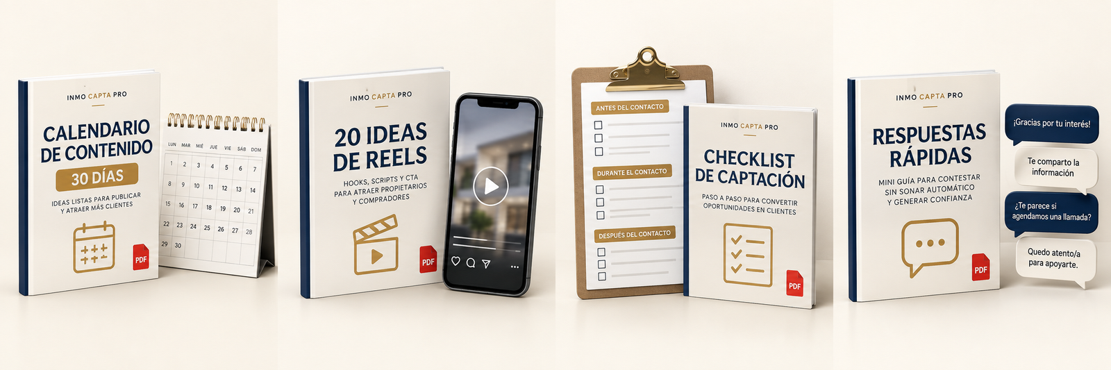 PDF con calendario de contenido de 30 días